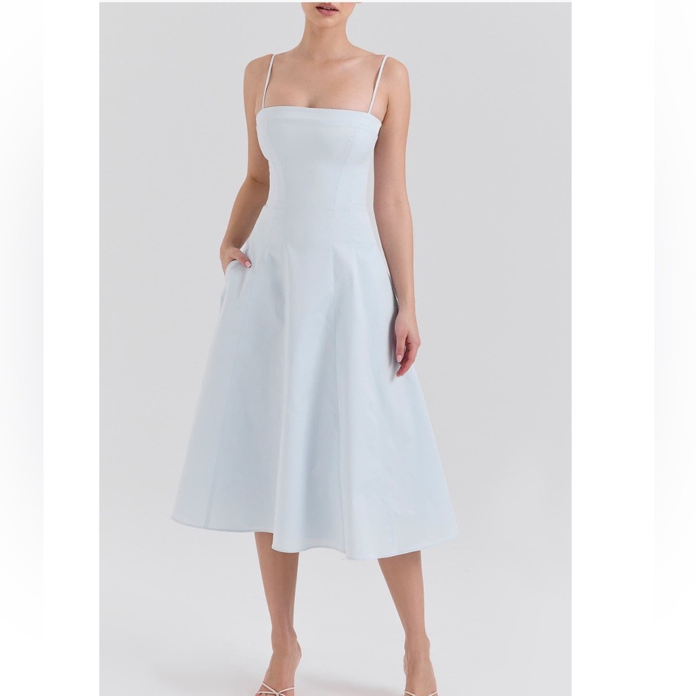 HOUSE OF CB Dolly Seamed Midi Sundress